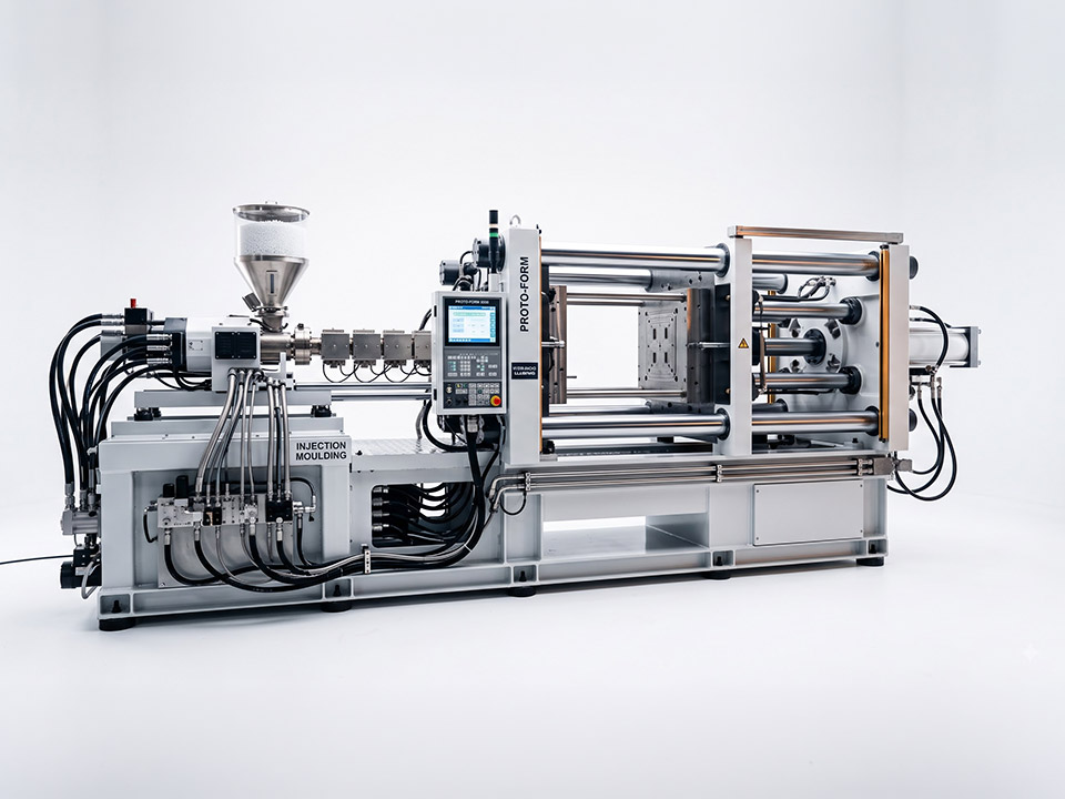Hydraulic Clamping Injection Moulding Machine - Mayuri Enterprise